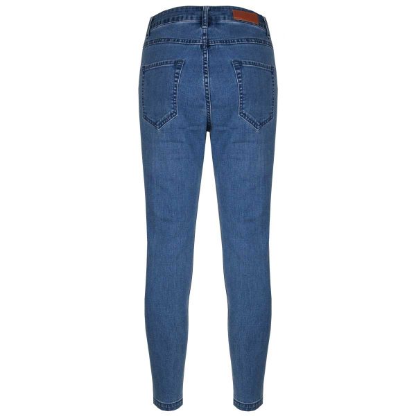 Afbeelding van mom jeans blue.