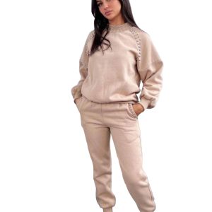 Afbeelding van leisure suit taupe.